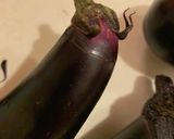 簡単　焼きなすポン酢　丸ごと焼くタイプ作り方3写真