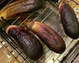 簡単　焼きなすポン酢　丸ごと焼くタイプ作り方7写真