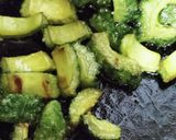 ゴーヤのチーズ卵とじ作り方3写真