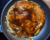 Tofu Okonomiyaki作り方10写真