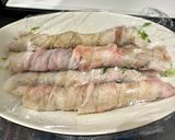 レンジで簡単!豆苗豚バラ巻き作り方6写真