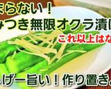 箸がとまらない！無限オクラ漬け/作り置き作り方4写真