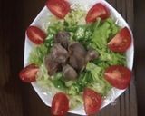 砂肝の冷し中華作り方4写真