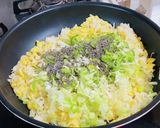 ネギこぶ炒飯作り方3写真