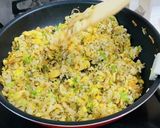 ネギこぶ炒飯作り方5写真