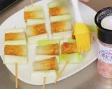 ちくわとネギの岩塩焼き作り方4写真
