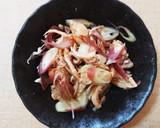 鶏肉とみょうがのわさび醤油和え作り方6写真