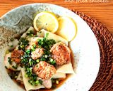 平打ち麺で⭐映えるフワフワ卵かけ冷やし作り方5写真