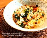 平打ち麺で⭐映えるフワフワ卵かけ冷やし作り方7写真