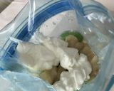 【ジッパー袋で簡単】甘酒フルーツのアイス作り方5写真