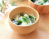 おくら、豆腐のお味噌汁作り方9写真