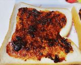 大葉の味噌バターガーリックトースト作り方4写真