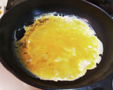 ねぎとベーコンの中華風卵焼き作り方3写真
