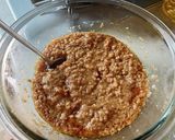 レンジで簡単　ゴーヤの肉みそ餡かけ作り方4写真