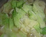 白菜と豚挽肉の卵スープ作り方6写真