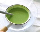 抹茶のパンナコッタ作り方3写真