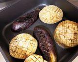 白茄子の田楽☆焼き茄子の食べ比べ作り方3写真