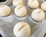 乳・卵なし！豆腐と全粒粉の丸パン作り方5写真