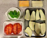 なすとトマトとチーズの重ね焼き作り方1写真