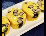 黒豆のたまご焼き作り方49写真