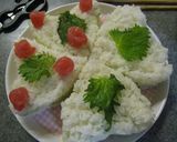 超簡単！ハートのすしケーキ作り方6写真