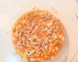 レンジで時短！夏ランチ！絶品担々うどん！作り方3写真