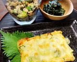青いにんにく辣油で♪油揚げのチーズ焼き作り方7写真