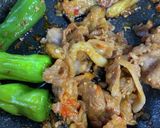 冷やしピリ辛肉うどん作り方8写真