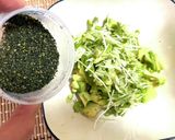 栄養たっぷりお野菜のネギトロ風細巻き作り方2写真