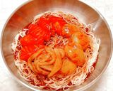 ピリ辛が最高！夏にピリッと海鮮そうめん！作り方13写真