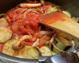ナスとキノコのトマトグラタン作り方5写真