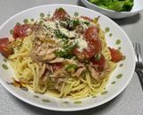 トマトとツナの冷製パスタ作り方8写真