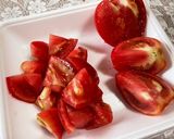簡単!トマトのナムル作り方1写真