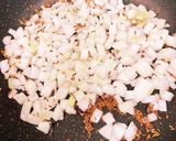 ★野菜だけ★パプリカしめじひよこ豆カレー作り方1写真