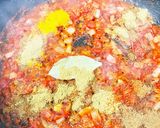 ★野菜だけ★パプリカしめじひよこ豆カレー作り方3写真