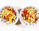 ミニトマトとベーコンのスクランブルエッグ作り方10写真