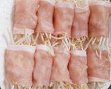 簡単!豚肉もやしのごまマヨペッパーソース作り方3写真