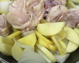 鶏もも肉とじゃがいものBBQソース炒め作り方3写真