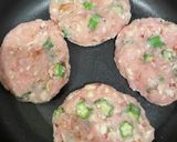 鶏むねオクラつくね作り方5写真
