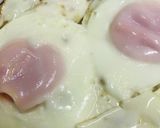シンプル●ある意味玉子丼●目玉やきの丼作り方1写真