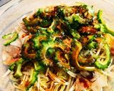 だし香るシャキうまゴーヤ焼きそば作り方4写真