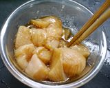 簡単！茄子とむね肉の甘酢煮作り方3写真