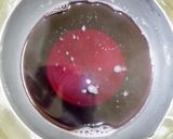 色鮮やか！男の簡単な基本の赤ワインゼリー作り方3写真