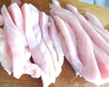 むね肉大量消費☆鶏むね肉の柔らか甘辛煮作り方1写真