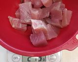 マグロの中華風ゴロゴロ山掛け…(笑)作り方1写真