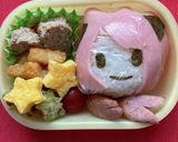 スパイxファミリー　アーニャ　キャラ弁当作り方3写真
