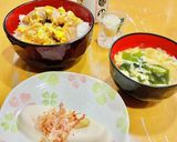 作り置き☆かき玉みそ汁作り方8写真