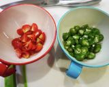 簡単！夏にネバネバオクラのツナマヨ素麺作り方3写真