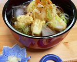 冷やし揚げ餅おろし蕎麦作り方8写真