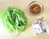 お弁当にも【ピーマンのカレーきんぴら】作り方1写真